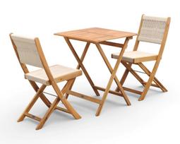 Medinių sulankstomų lauko baldų komplektas Soma Balcony Acacia Wood