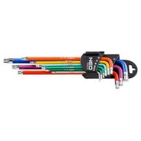 Rinkinys Torx raktų Neo 09-518 T10-t50 (9 vnt.)