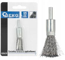 Šepetėlis su susukta viela Geko 17mm, metalo valymui