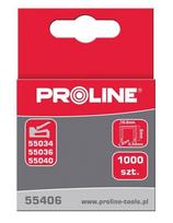 Proline Segtuvų spaustukai T140 5554086, 8 mm, 1000 vnt., G tipo, cinkuotas plienas