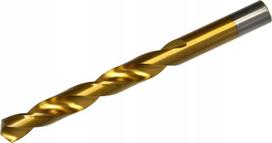Grąžtas metalui su titano danga 6mm Hss