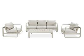 4-ių dalių lauko baldų komplektas Antalya Caffe, Light Beige