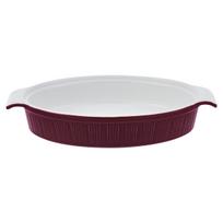 Porcelianinis kepimo indas Zyle ZY1830CDR raudonas, 2 L