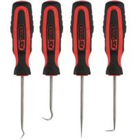 Ks Tools 4 vnt. rinkinys sandariklių ir O-žiedų nuėmimo įrankių