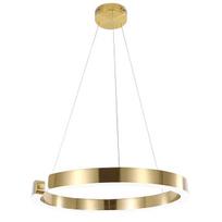 Pakabinamas Led šviestuvas "ring" 60cm, matinis auksas