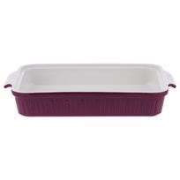 Porcelianinis kepimo indas Zyle ZY1820CDR raudonas, 2 L