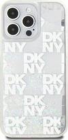Išmaniojo telefono dėklas - DKNY - iPhone 15 Pro Max - Multilogo - Skystas blizgesys - Lankstus