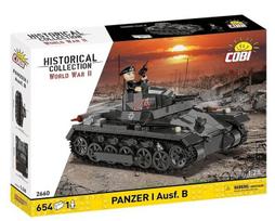 Konstrukciniai blokeliai Cobi Panzerkampfwagen I Prancūzija 1940