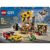 LEGO® City Picų pristatymo įspūdžiai su transporto priemonėmis 60496