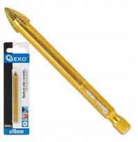 Grąžtas į stiklą ir keramiką Geko Hex 10mm