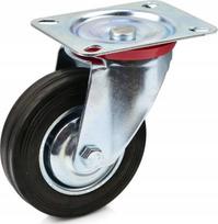 Geko 200 mm pasukamas ratas, plieninis, guminis, 230 kg