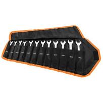 Raktų rinkinys su terkšle 12 vnt. 8-19 mm, Neo Tools