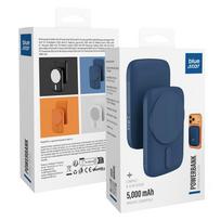 Powerbank suderinamas su MagSafe Blue Star Slim DG-P8 15W 5000 mAh tamsiai mėlynas