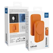 Powerbank suderinamas su MagSafe Blue Star Slim DG-P8 15W 5000 mAh oranžinis