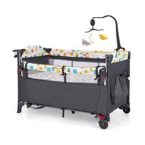 Kūdikio lovelė 5-in-1 pilka