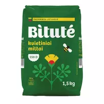 Kvietiniai miltai 550D IKI/BITUTĖ 1,5kg