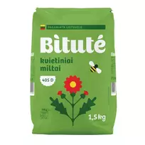 Kvietiniai miltai 405 D IKI/BITUTĖ 1,5kg