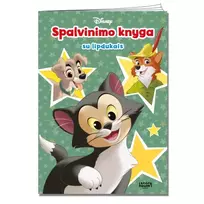 Knyga DISNEY. SPALVINIMO KNYGA SU LIPDUKAIS