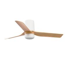 FARO 33833-1TW - LED dimeriuojamas ventiliatorius MINI PUNT TUB S 10W 2700/3000/4000K + su nuotoliniu valdymu