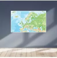 Plakatas Pasaulio žemėlapis (anglų. k.)