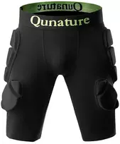 Qunature Ski Hip Protectors - Advanced XL Skis Snowboard Skates - Juodas