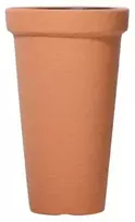 Plastikinis vazonas CLASSIC TOWER, su įdėklu, terakotos sp., 30 x 50 cm