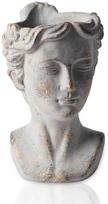 Vazonas galvos formos RUSTIC, cemento sp., 17 x 16 x 24 cm