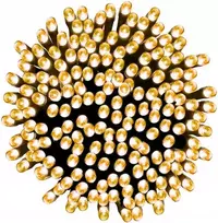 LED Kalėdų eglutės lemputės ŠILTAI BALTOS 300