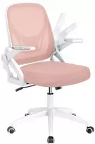 Koduva Tinklelis ergonomiška biuro kėdė su juosmens atrama, rožinė
