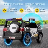 Koduva Vaikiškas policijos automobilis 12V baltas