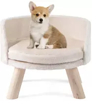 Lova Koduva 42 cm Šuns Sofa Lovos Balta