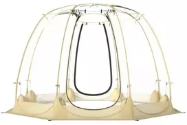 Koduva 630° skaidri PVC burbulinė palapinė 5-6 asmenims