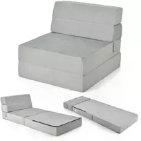 Koduva Trikartis sulankstomas sofa-lova, pilka
