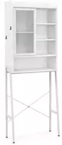 Koduva Tualeto spintelė su stumdomomis durimis 63x29x170 cm RTBA7856WH
