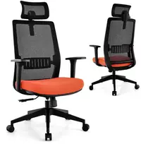Koduva Ergonomiška biuro kėdė su juosmens atrama juoda