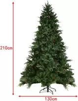 Koduva 210cm LED dirbtinė eglutė su stoveliu