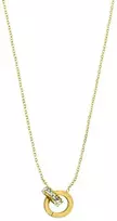 Marc Malone Women's auksinis-plated pakabukas Majestic Gold MCN260741G