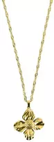 Emily Westwood Beautiful auksinis-plated pakabukas Flower EWN260629G