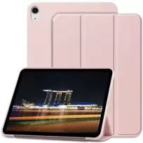 Dėklas knygutė iPad 9.7 2018, 2017, iPad6, iPad5 - Šviesiai rožinis