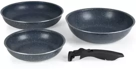Russell Hobbs RH03296 Nightfall Stone 4-Piece Smart Clip Fry Set