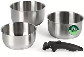 Russell Hobbs RH04034 Stainless Steel 4-Piece Smart Clip Prikaistuvis Set