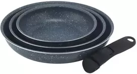 Russell Hobbs RH03293EU7 Nightfall Stone 4-Piece Smart Clip Fry Pan Set