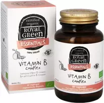 Ekologiškas vitaminų B kompleksas, 60 kapsulių