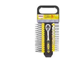 Grąžtas Wmc_Tools Galvučių ir antgalių komplektas WMC TOOLS 28 vnt