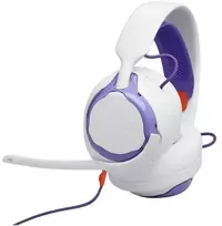 JBL Quantum 250 Headphone Ausinės su laidu Žaidimams su mikrofonu, Baltas EU