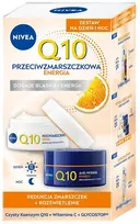 Nivea Nivea Set Q10 krem do twarzy na dzień + krem do twarzy na noc 50ml