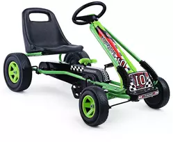 Pedalinis kartingas žalias