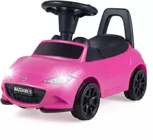 Riedantis automobilis rožinis