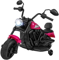 Vaikiškas elektrinis motociklas rožinis