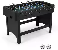Stalo futbolas juodas